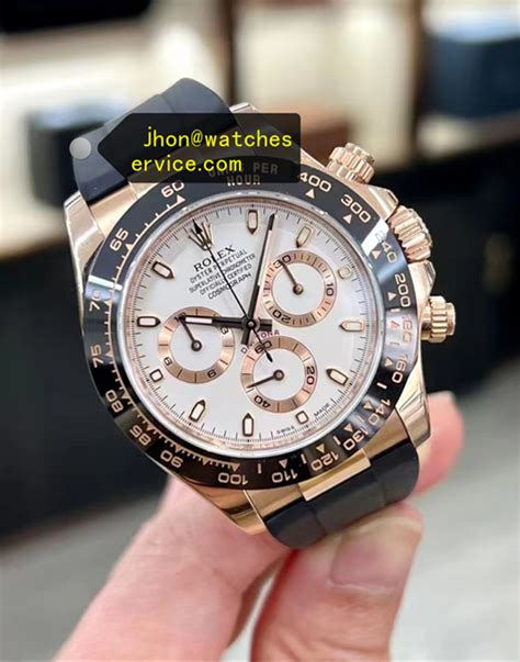 rolex daytona rose gold ceramic bezel review